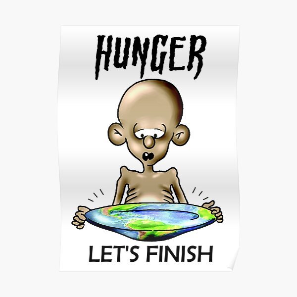 70 Slogans On Zero Hunger Slogans Buddy a-poster-with-the-words-zero-hunger-written-in-brown-and-white-on-a