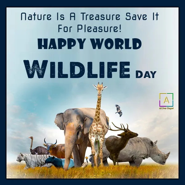 World Wildlife Day Wishes Aos