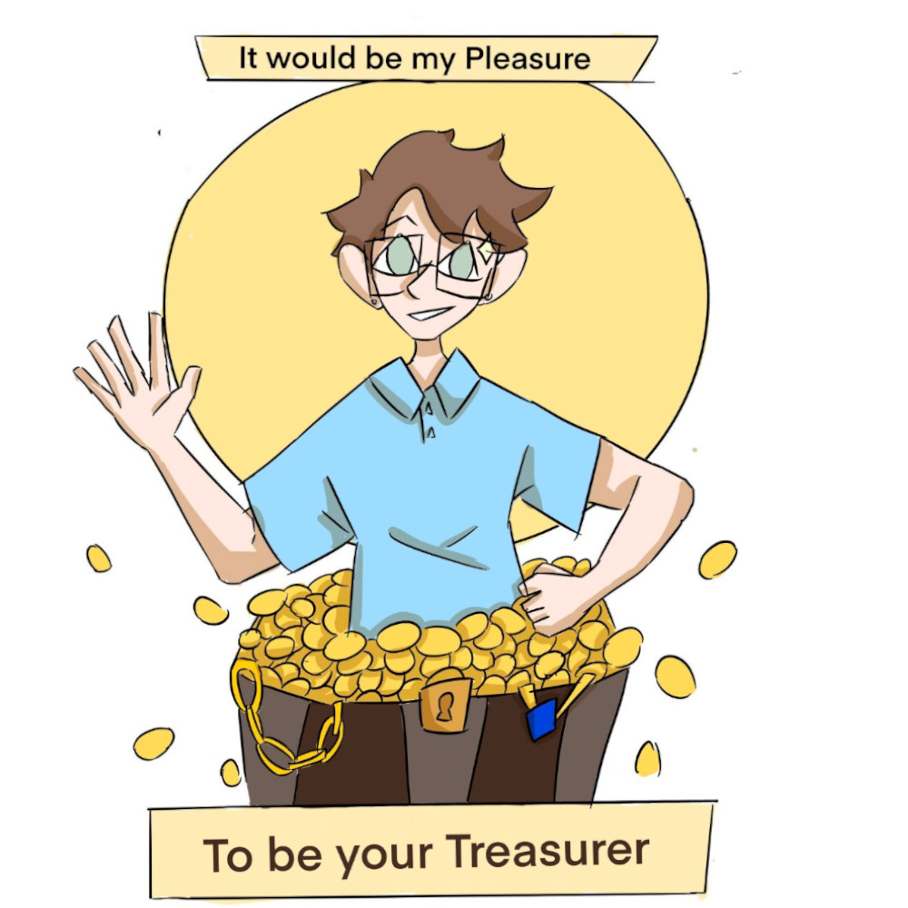 Treasurer Slogan Featured